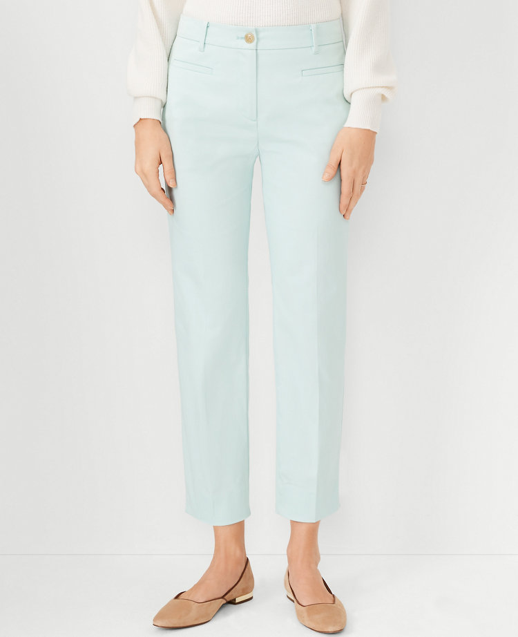 The Petite Cotton Crop Pant carousel Product Image 1