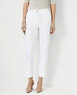 The Petite Cotton Crop Pant carousel Product Image 1
