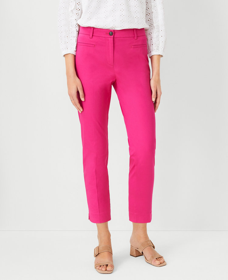 The Petite Cotton Crop Pant carousel Product Image 3