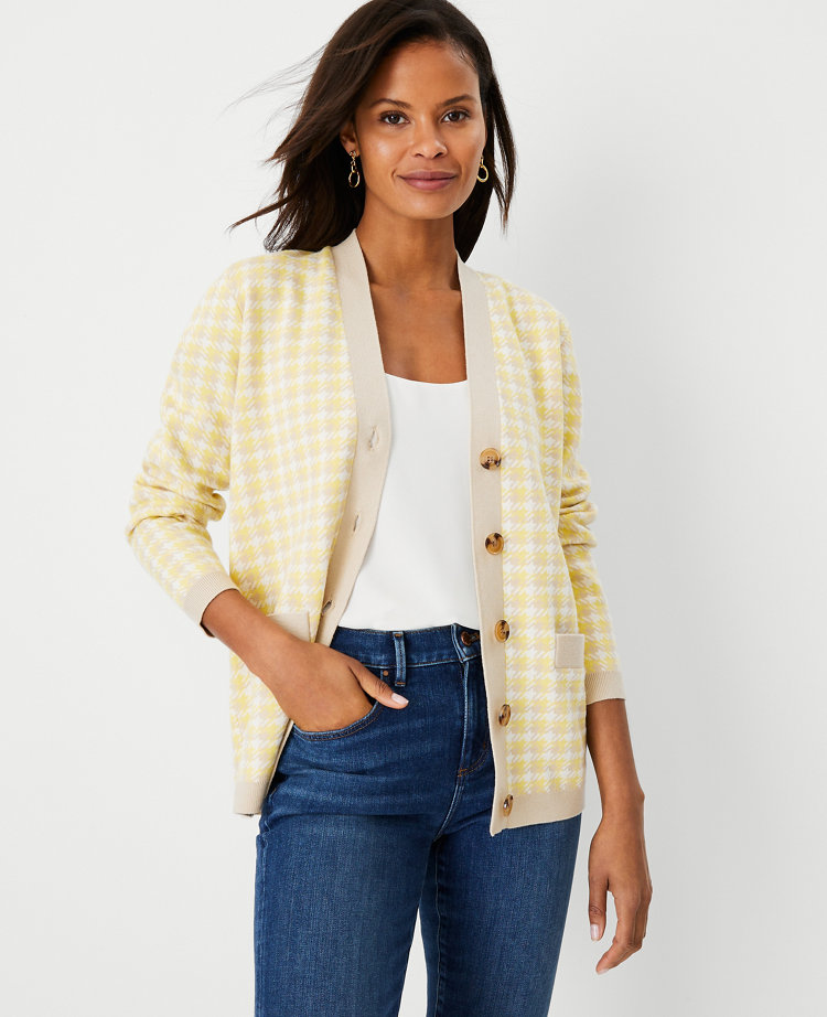 Ann taylor shop boyfriend cardigan