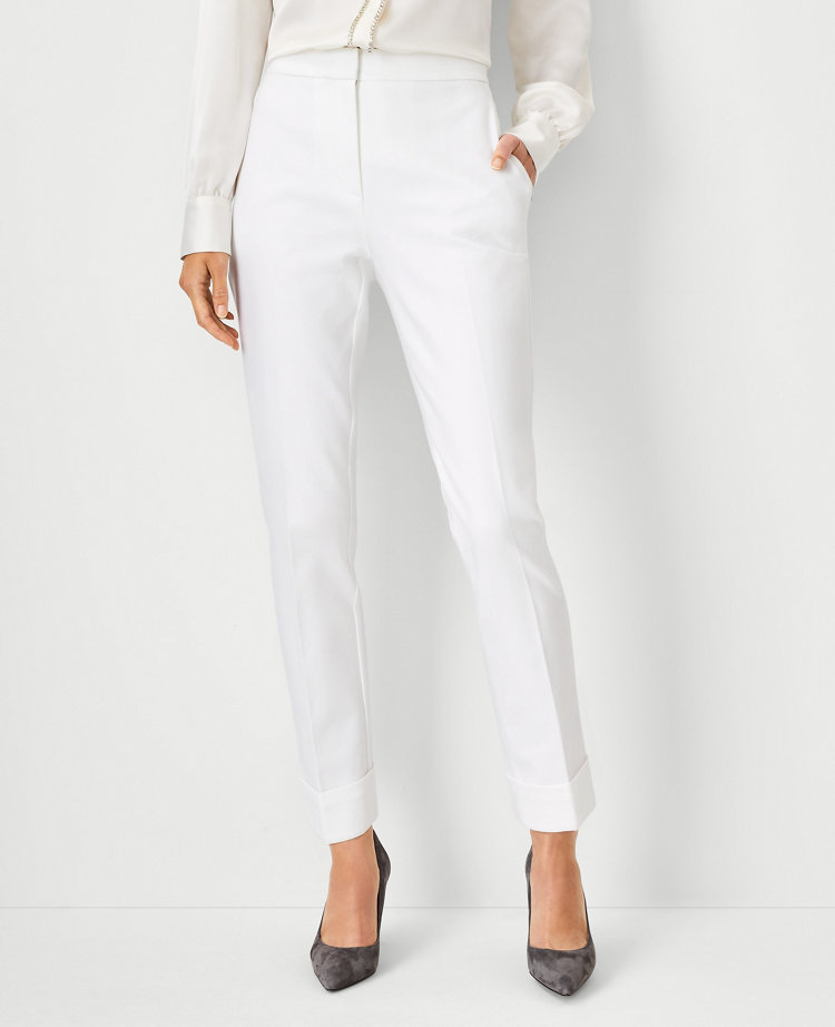 Women's White Trousers