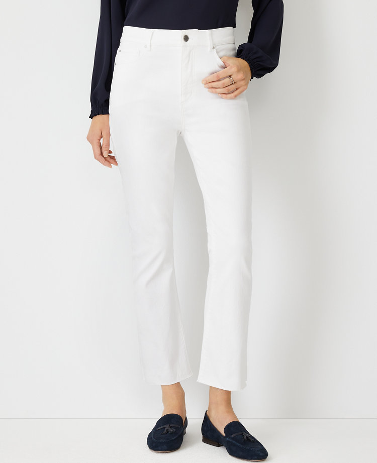 White crop jeans on sale petite