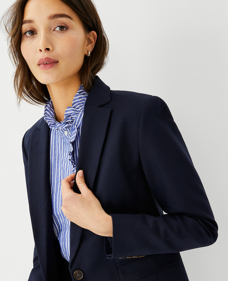 Cotton on sale stretch blazer