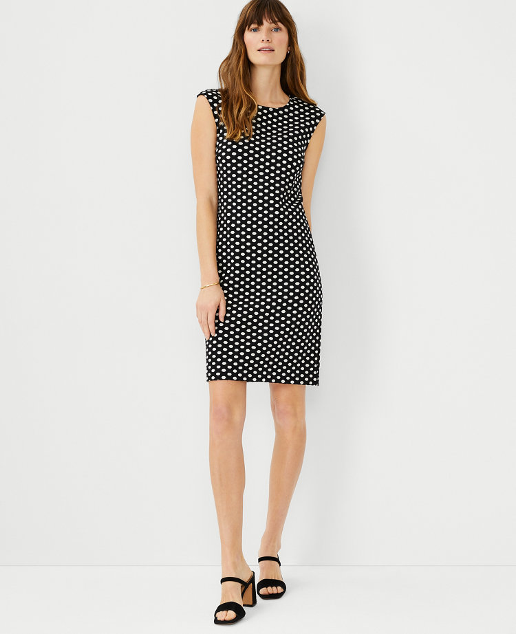 Polka dot shift on sale dress