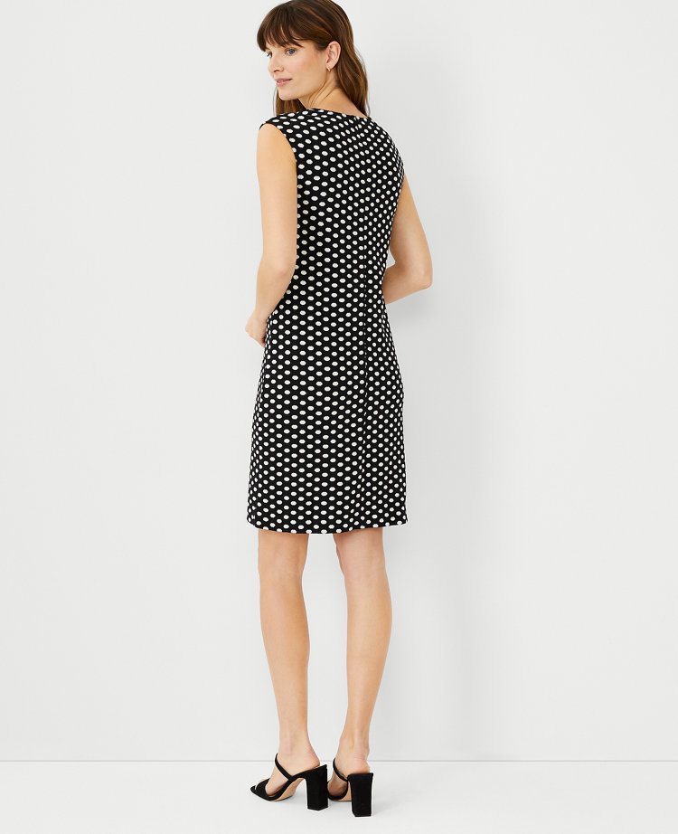 Ann taylor loft 2024 polka dot dress