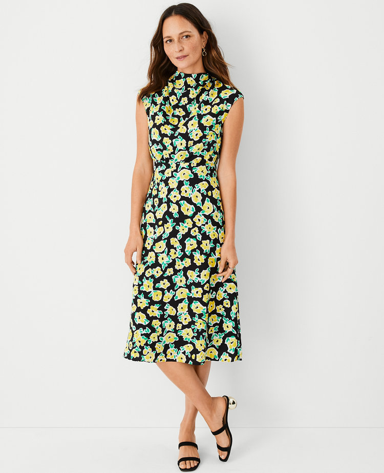 midi dress ann taylor