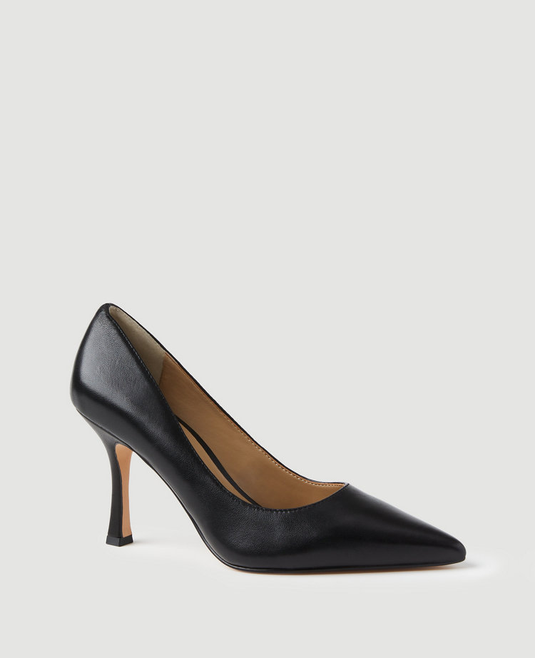 Ann Taylor Mila Leather Pumps Shoes Women's