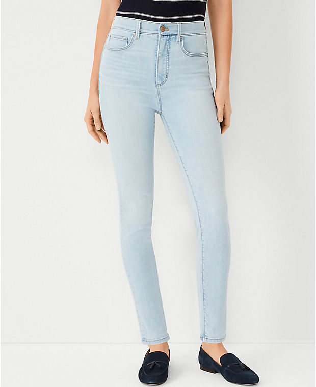 Tall Sculpting Pocket Highest Rise Skinny Jeans in Bright Indigo Wash