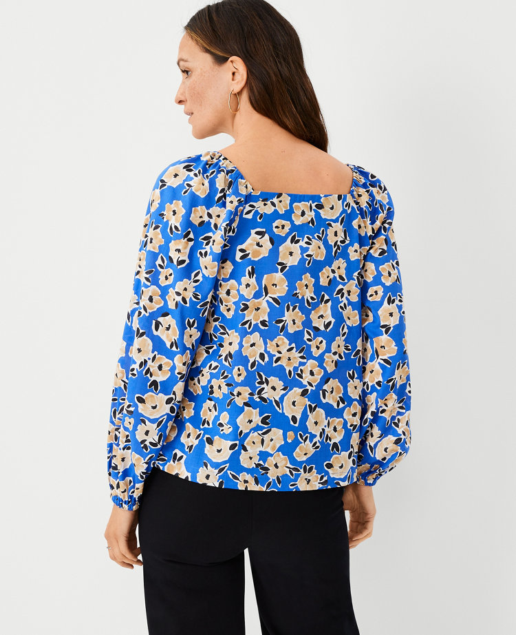 売れ筋商品|||ジェイエムコレクション カットソー トップス レディース Petite Cotton Square-Neck Floral-Appliqu Top, Exclusively at Macy's Stonewall JM Collection Petite Flutter-Sleeve Square-Neck Top