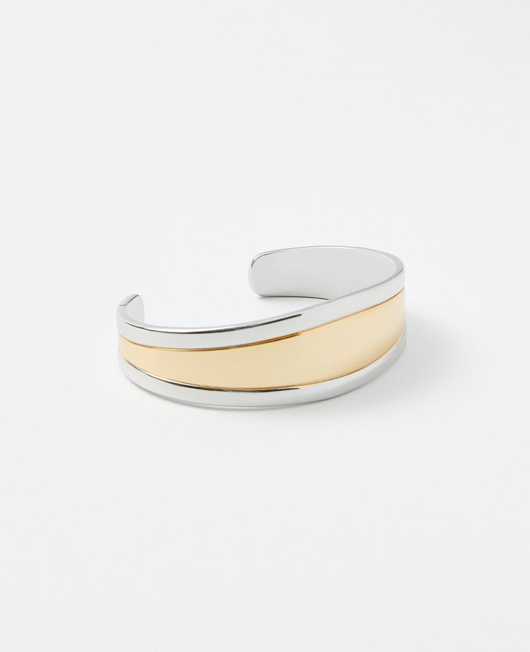 Mixed Metal Cuff Bracelet