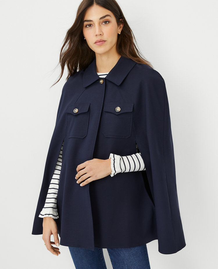 Ann taylor cape coat sale