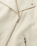 Petite Double Knit Moto Jacket carousel Product Image 4