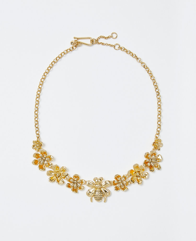 Ann taylor bee necklace sale