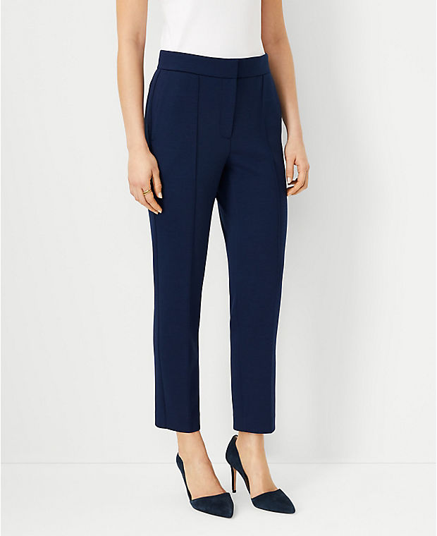 The Ankle Pant in Double Knit