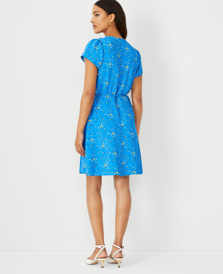 Floral Wrap Dress