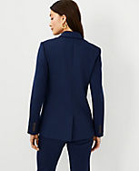 The Petite Notched Two Button Blazer in Double Knit carousel Product Image 2