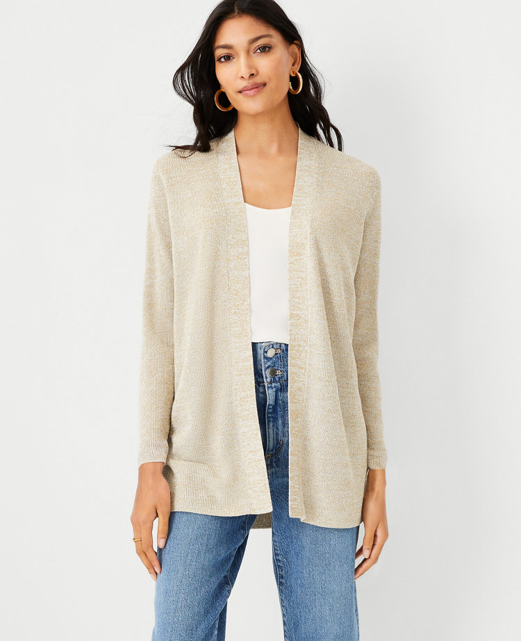 Ann taylor 2025 open cardigan