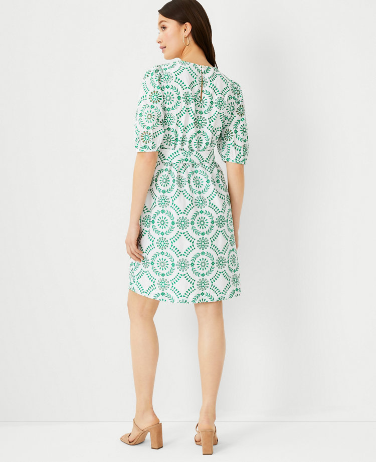 Ann taylor outlet eyelet dress