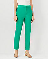 The Petite High Waist Ankle Pant in Linen Blend carousel Product Image 1
