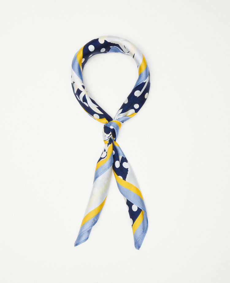 Pineapple Silk Little Scarf