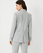 The Notched Two Button Blazer in Houndstooth Knit carousel Product Image 2
