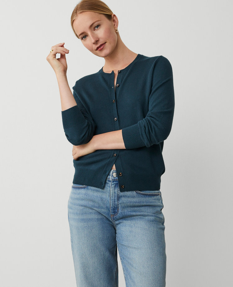 Women's Green Work & Business Casual Sweaters | Ann Taylor