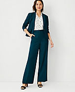 The Wide Leg Pant in Airy Wool Blend carousel Product Image 1