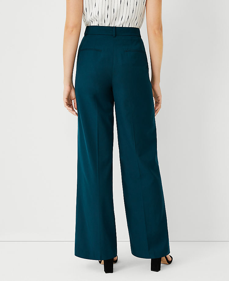 The Wide Leg Pant in Airy Wool Blend