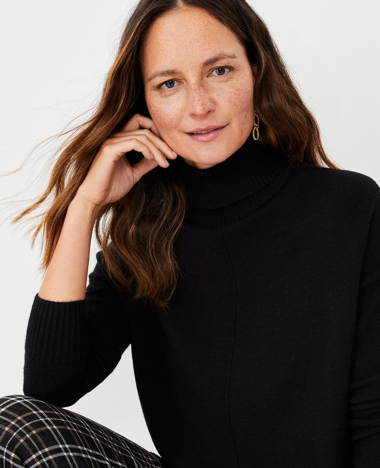 Tunic hotsell length turtlenecks