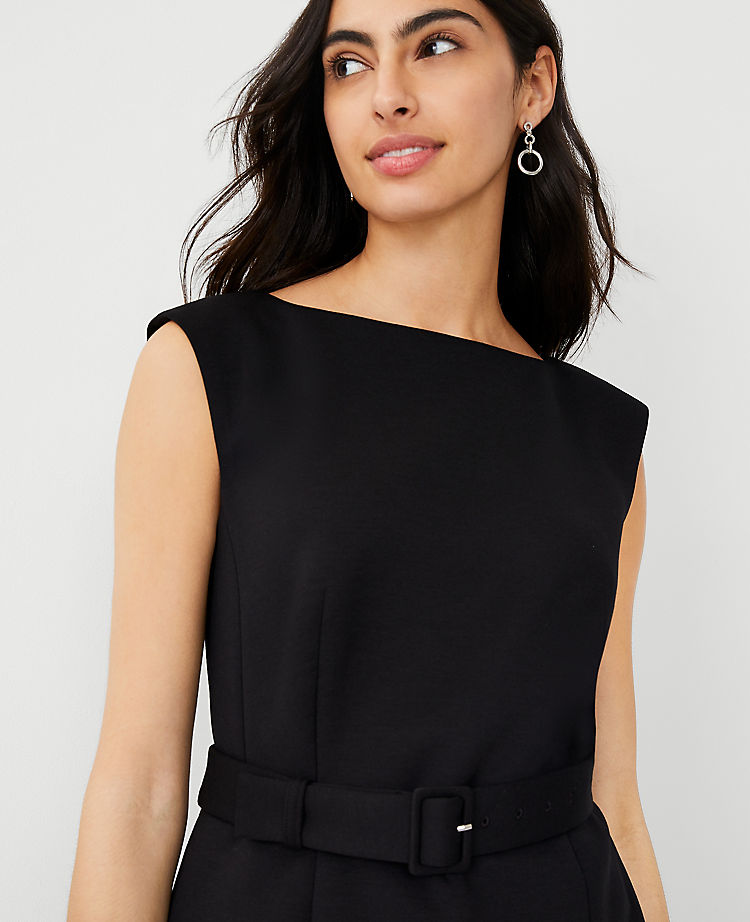The Belted Top in Double Knit
