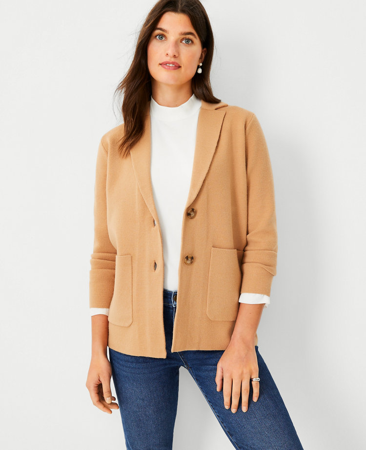 Womens on sale cardigan blazer