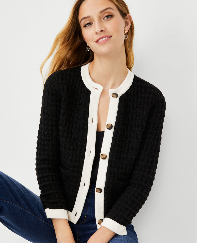 Ann taylor shop sweater jacket