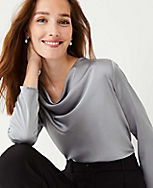 Cowl Neck Top carousel Product Image 3
