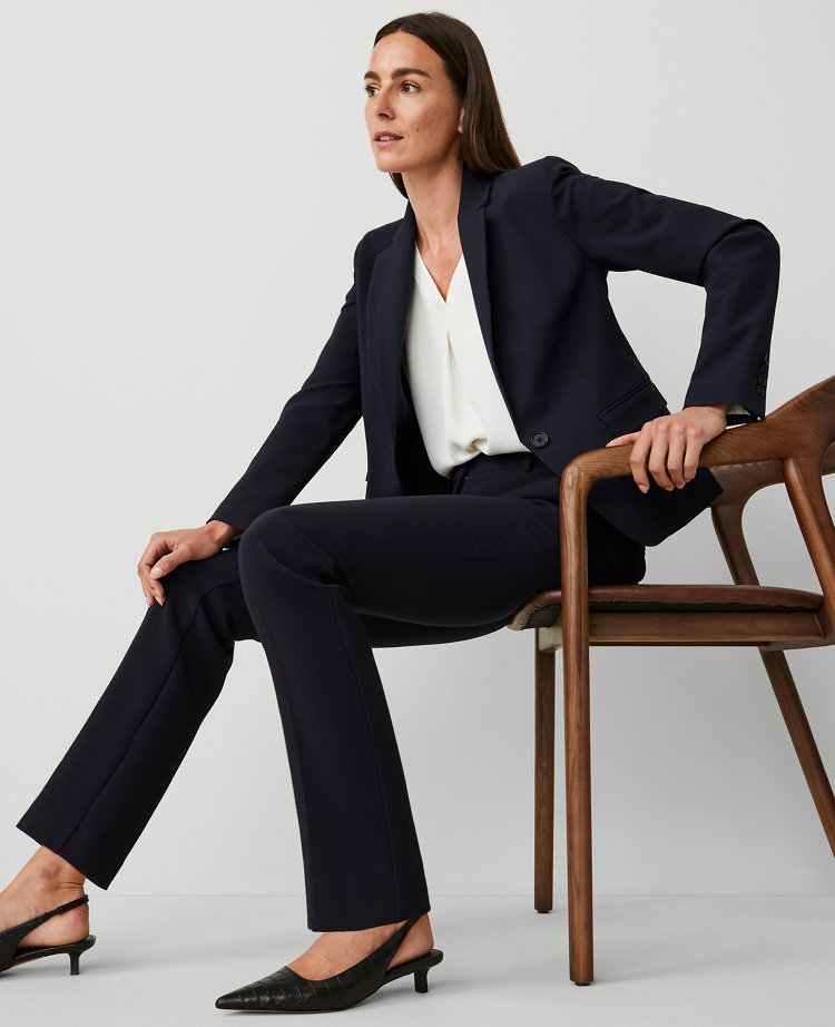 Ann Taylor The Mid Rise Sophia Straight Pant