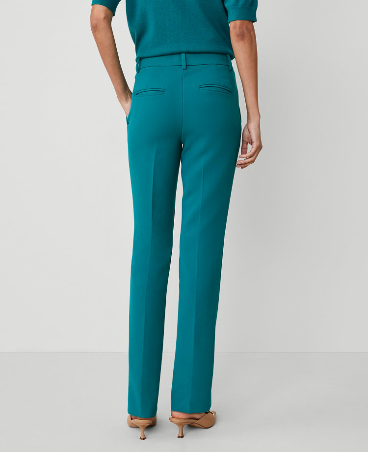 Ann Taylor The Sophia Pant In Green Marais