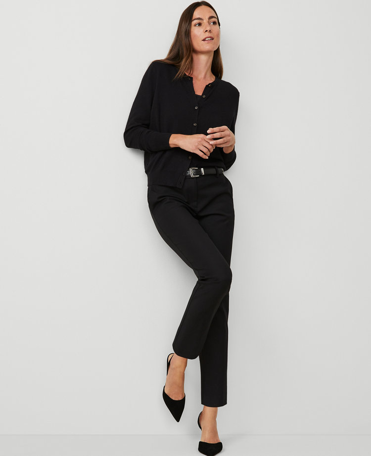 The Petite High Rise Eva Ankle Pant