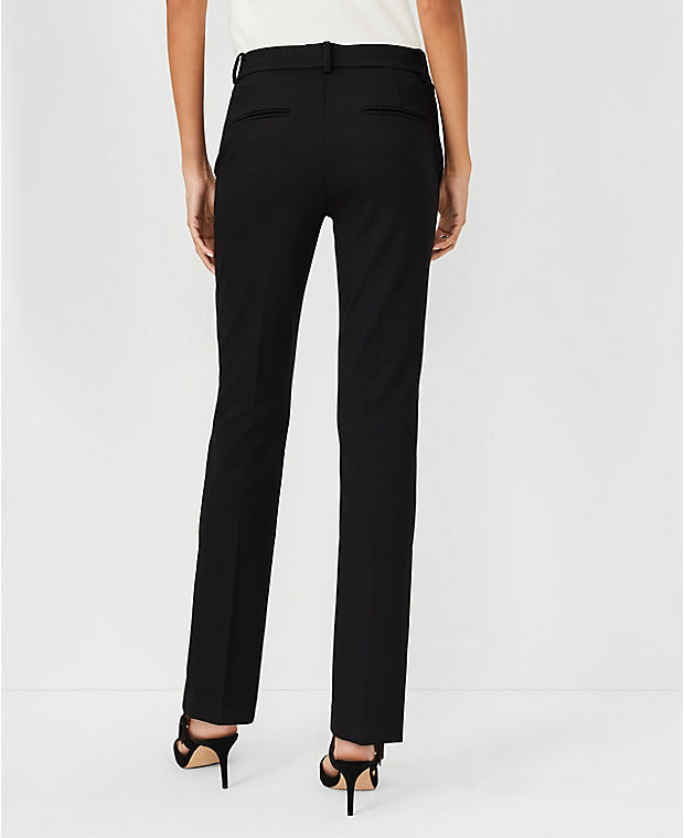 The Sophia Straight Pant in Knit
