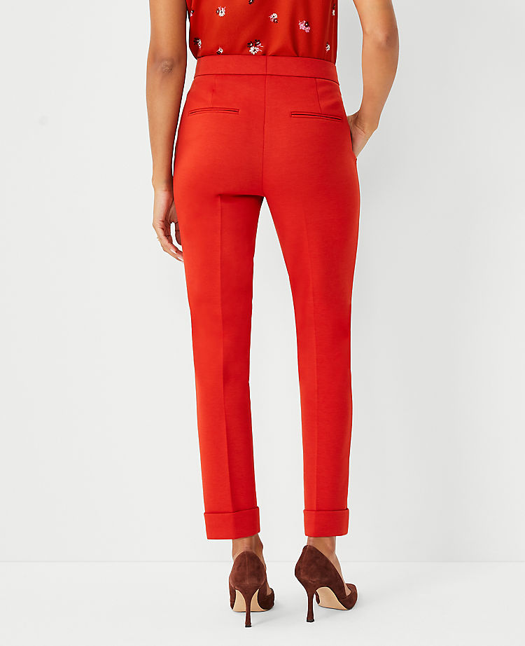 The High Waist Everyday Ankle Pant in Double Knit