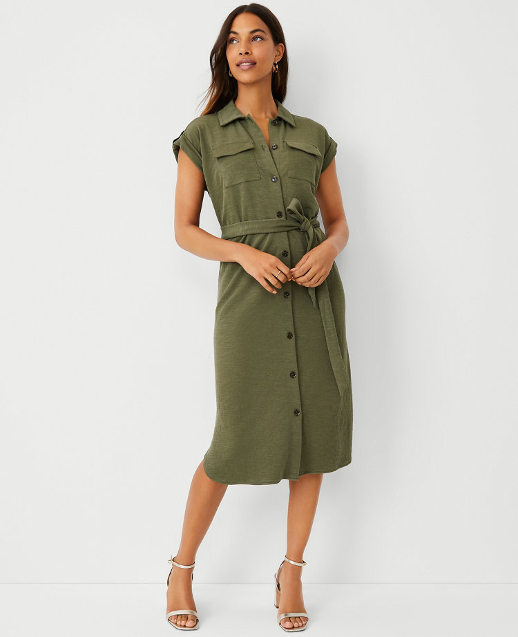 Belted Shirtdress