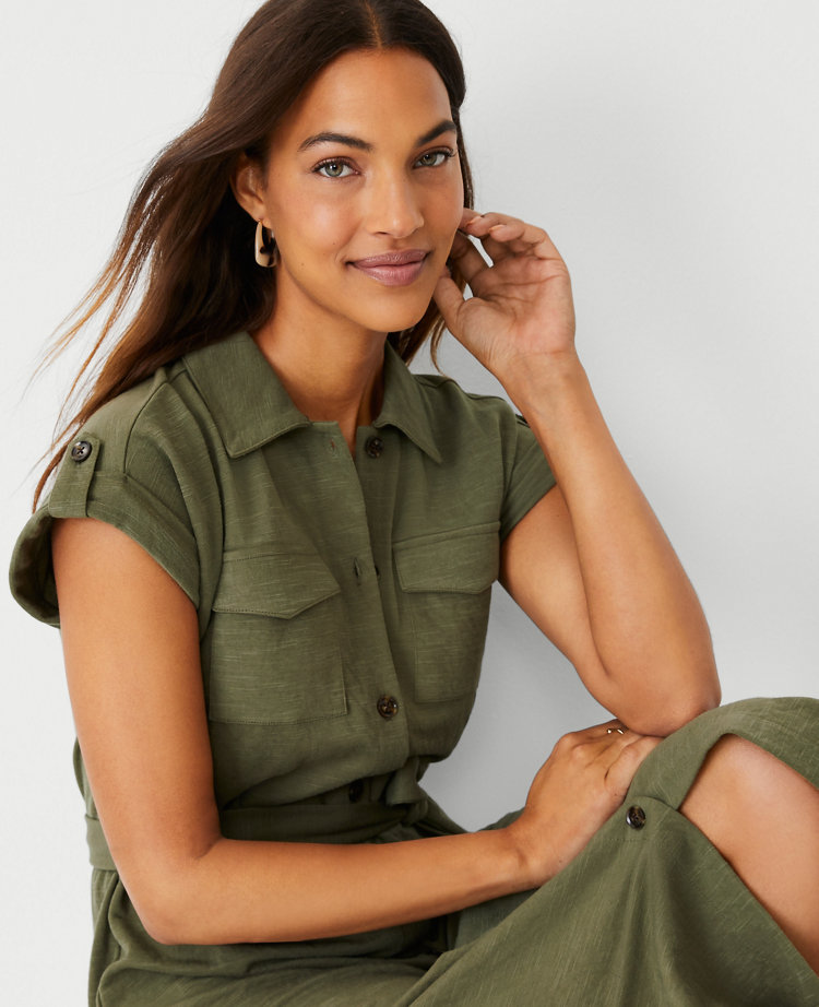 Ann taylor shop shirt dress