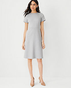 Superdry Woolen Dress light grey flecked casual look Fashion Dresses Woolen Dresses 