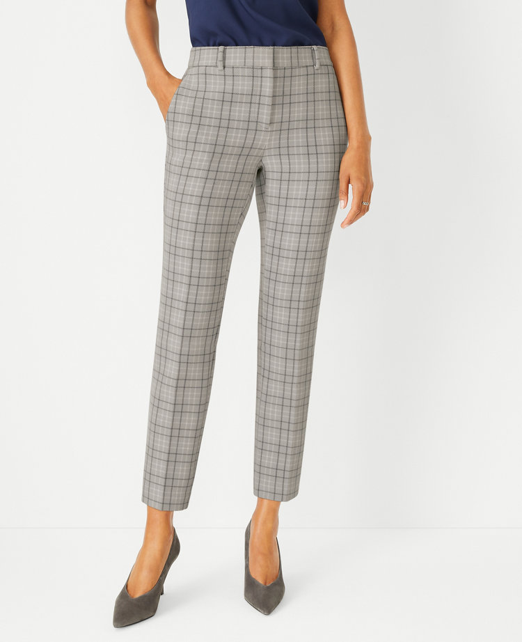 grey trousers women