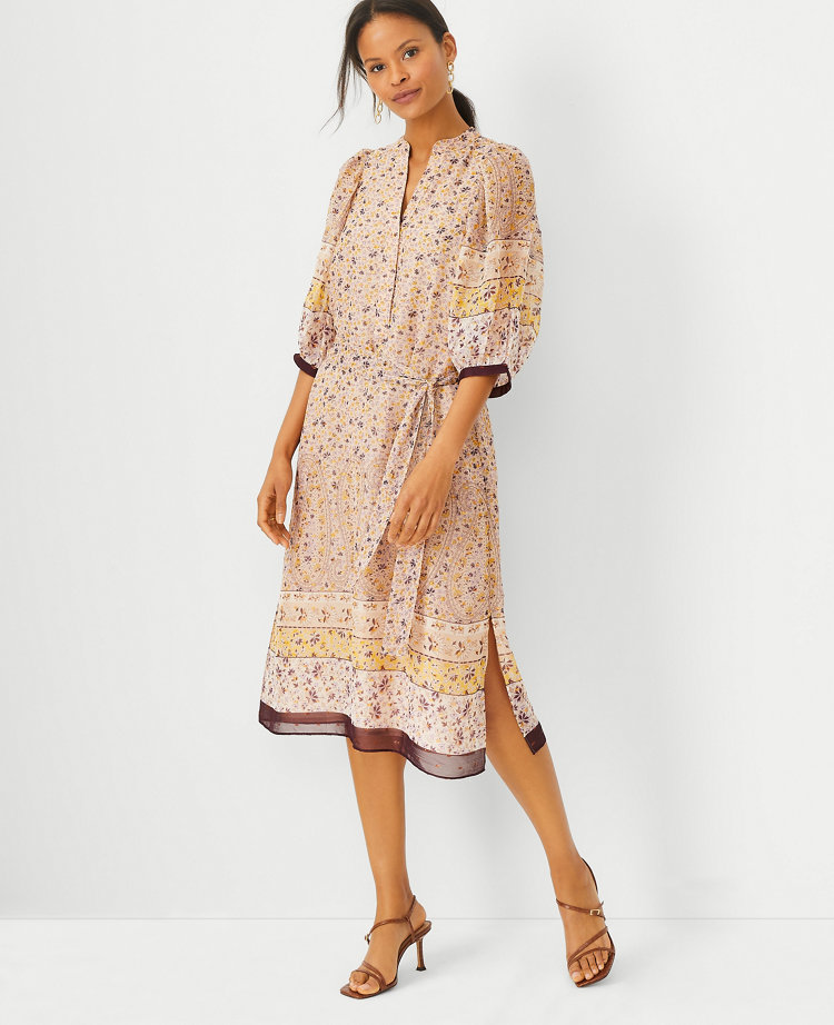 midi dress ann taylor