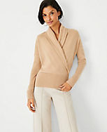 Cashmere Wrap Sweater carousel Product Image 1