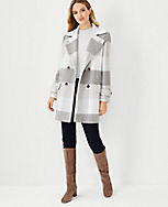 Checked Peacoat carousel Product Image 1
