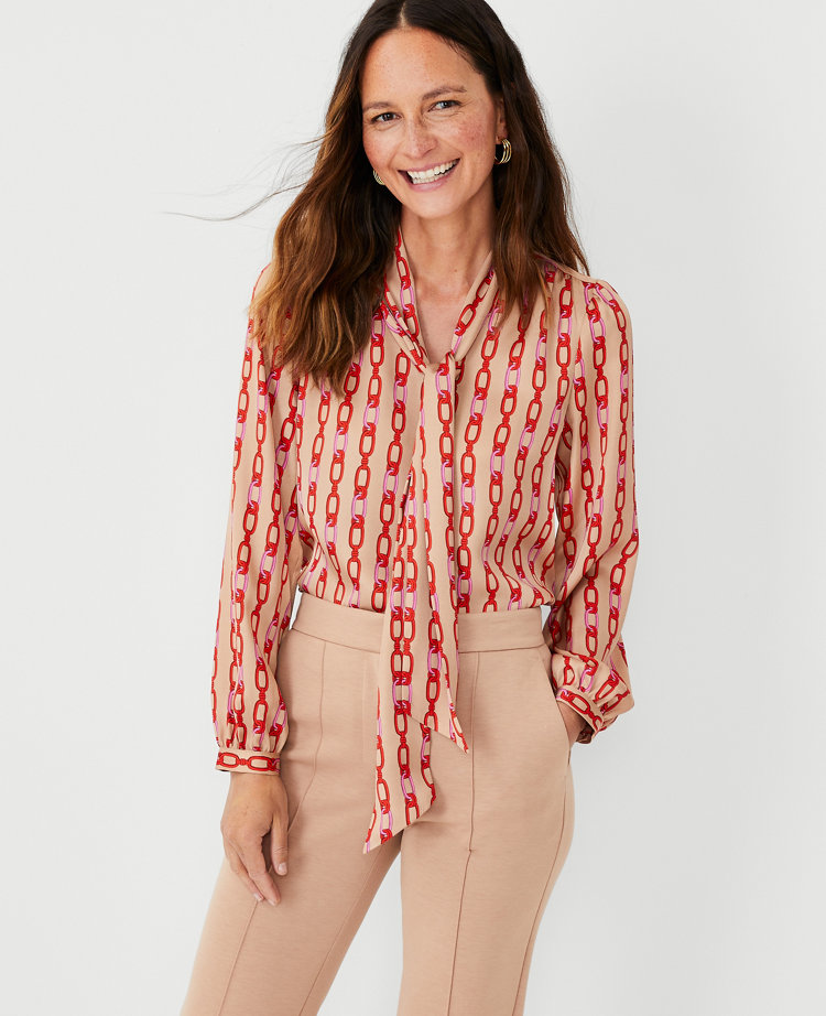 Women's Chain Print Shirt & Trouser