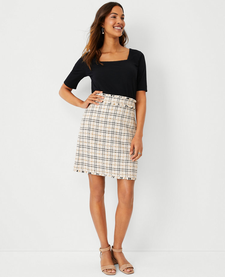 Tweed 2024 business skirt