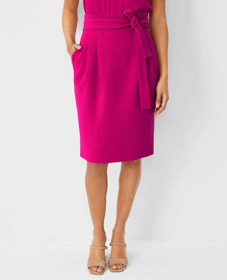 Paperbag skirt petite sale