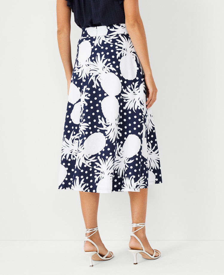 Pineapple maxi sale skirt