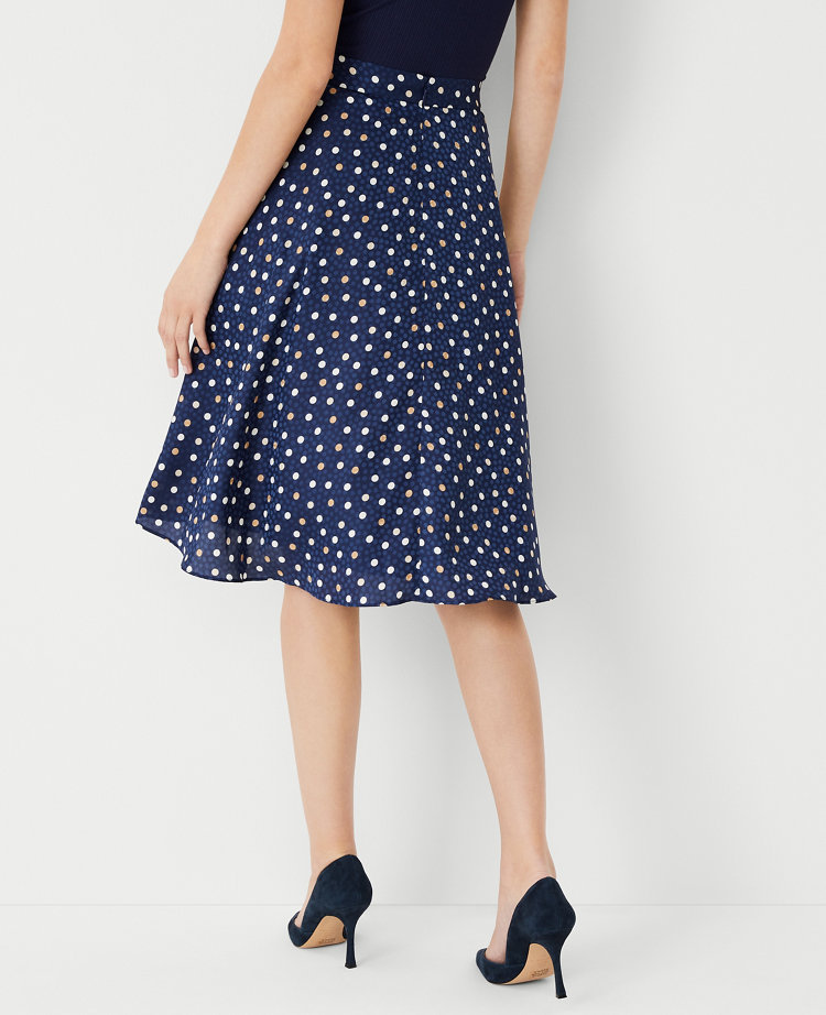 Polka dot sale circle skirt